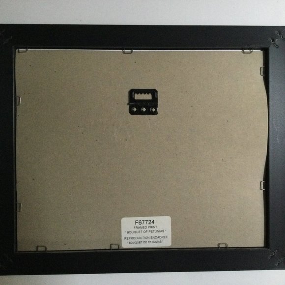 Framed Print Bouquet of Petunias small wall decor - Picture 3 of 3